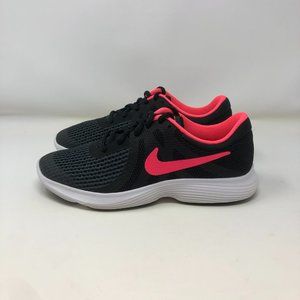 Nike Kid's  Revolution 4 (GS) Running Shoe Black Sneakers - New with Box!
